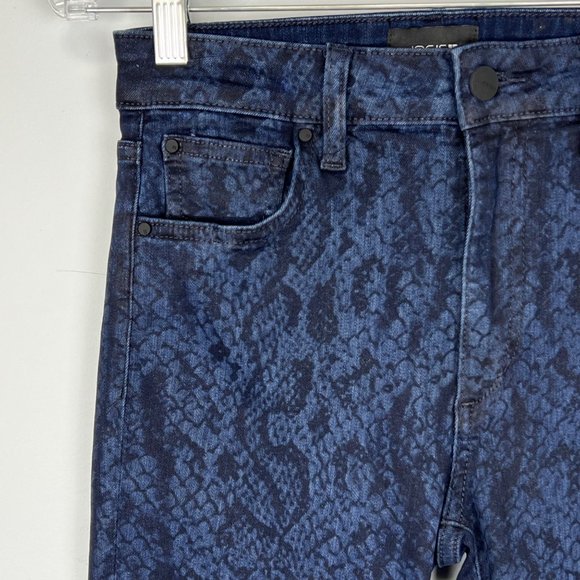Joes Jeans Womens The Charlie High Rise Skinny Ankle Jeans Indigo Python size 26 - Picture 6 of 15